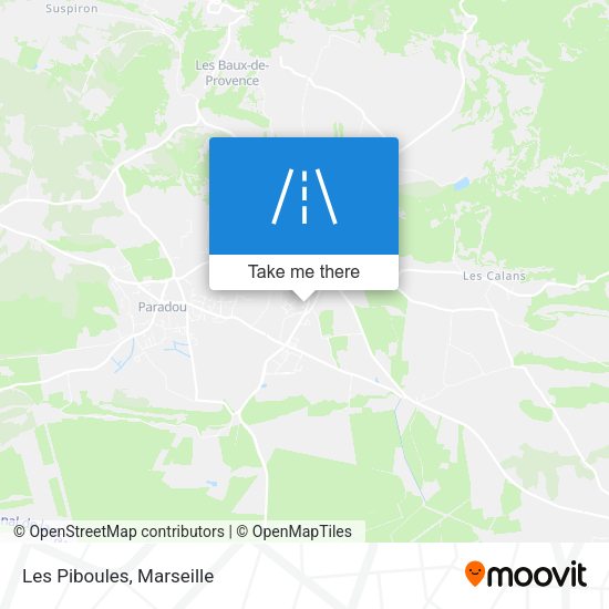 Les Piboules map