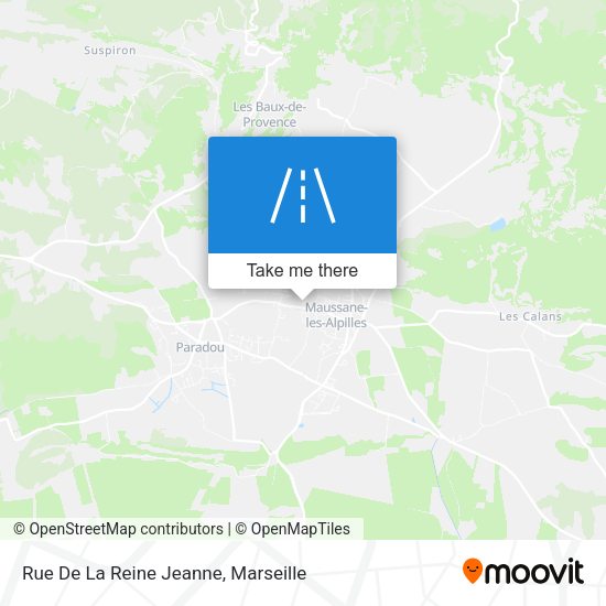 Rue De La Reine Jeanne map