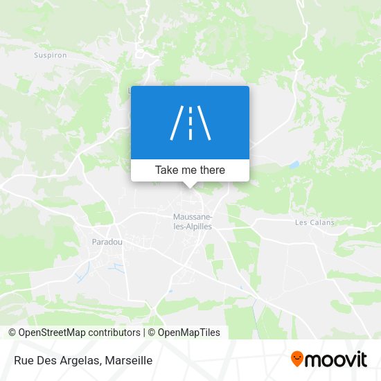 Rue Des Argelas map