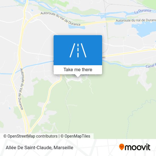Allée De Saint-Claude map