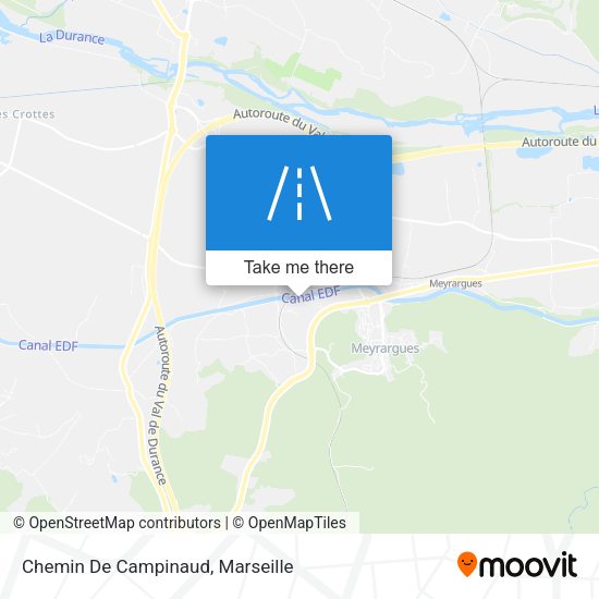 Chemin De Campinaud map