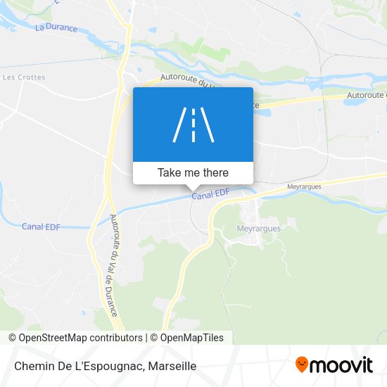 Chemin De L'Espougnac map