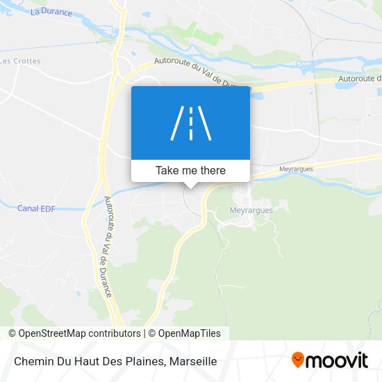 Chemin Du Haut Des Plaines map