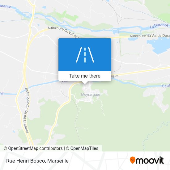Rue Henri Bosco map