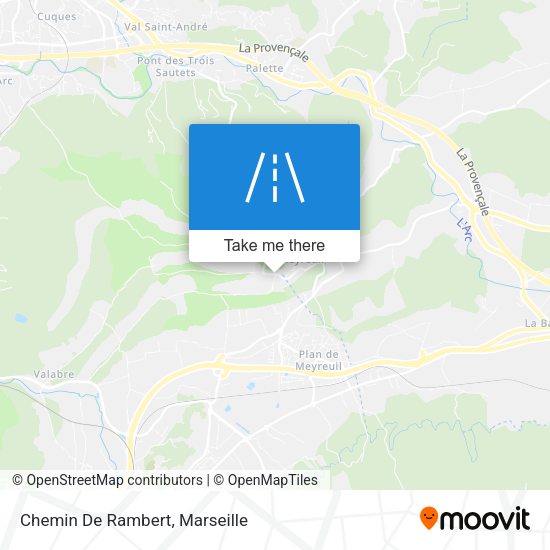 Chemin De Rambert map