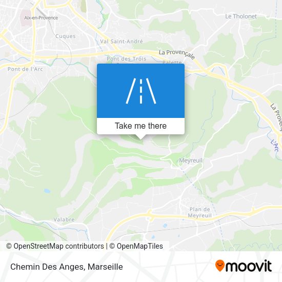 Chemin Des Anges map