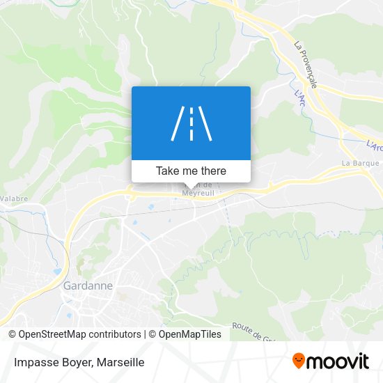 Impasse Boyer map