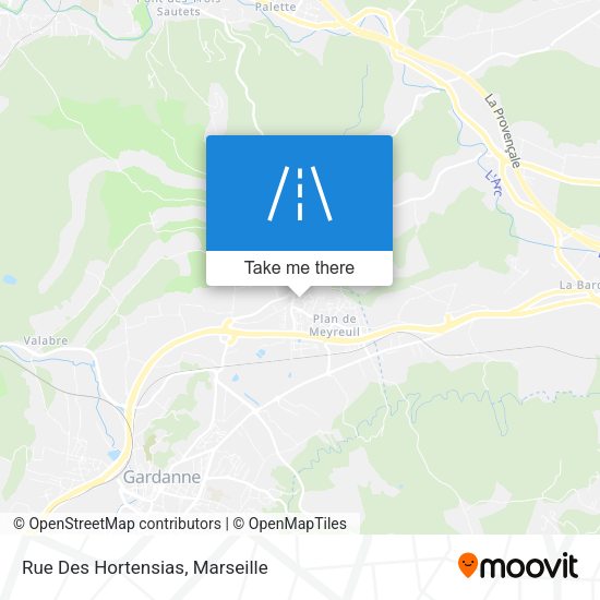 Rue Des Hortensias map