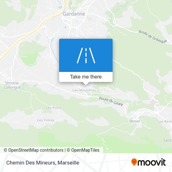Chemin Des Mineurs map
