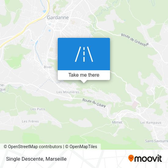 Single Descente map
