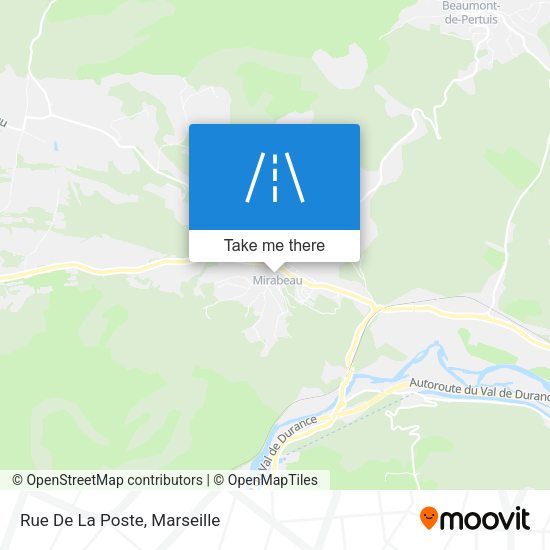 Rue De La Poste map