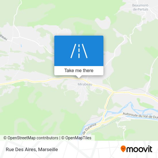 Rue Des Aires map