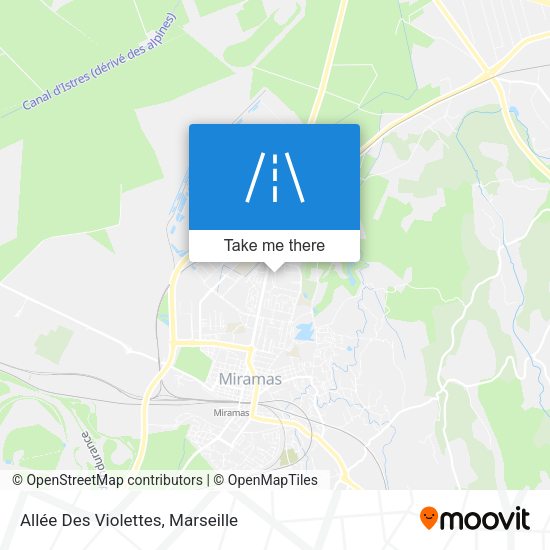Allée Des Violettes map