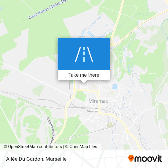 Allée Du Gardon map