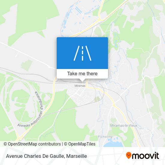 Avenue Charles De Gaulle map