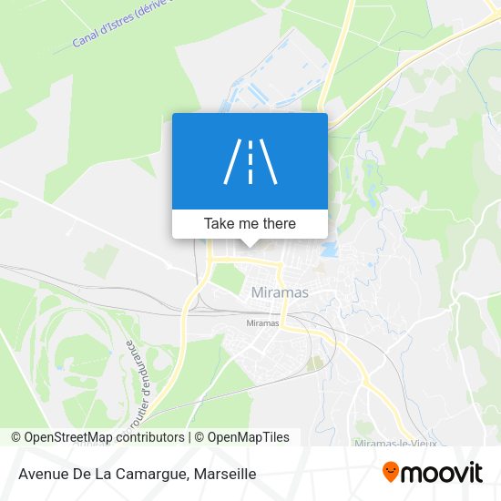 Avenue De La Camargue map