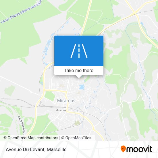 Avenue Du Levant map