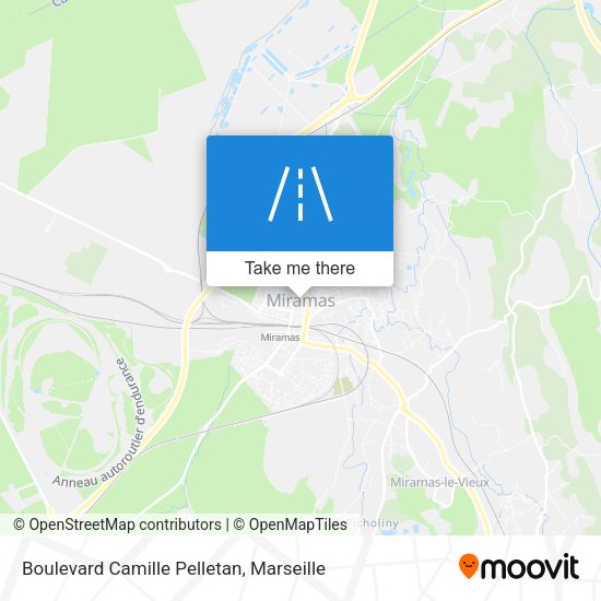 Boulevard Camille Pelletan map