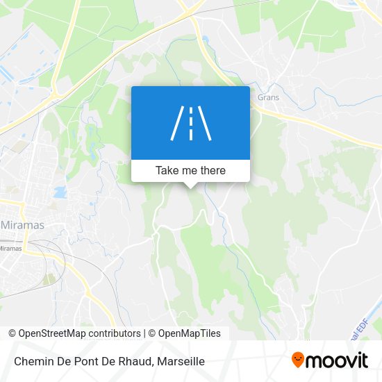 Chemin De Pont De Rhaud map