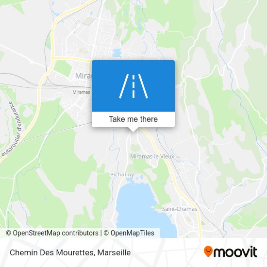 Chemin Des Mourettes map