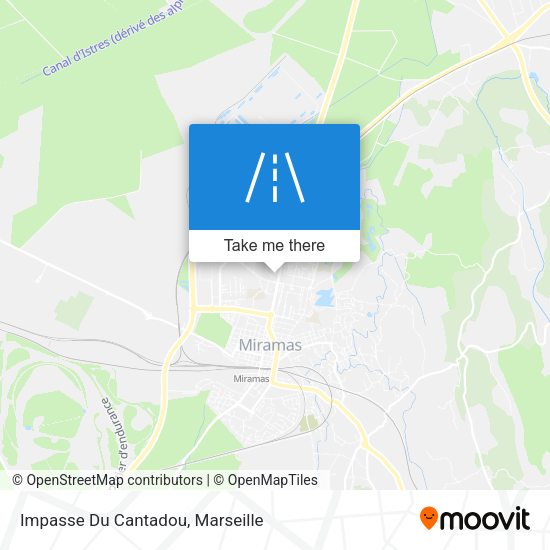 Impasse Du Cantadou map