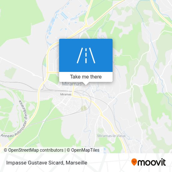 Impasse Gustave Sicard map