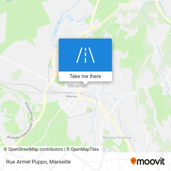 Rue Armel Puppo map
