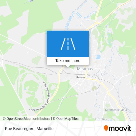 Rue Beauregard map