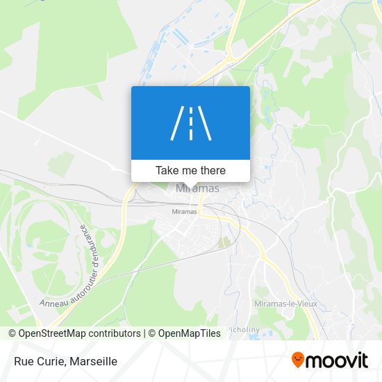 Rue Curie map