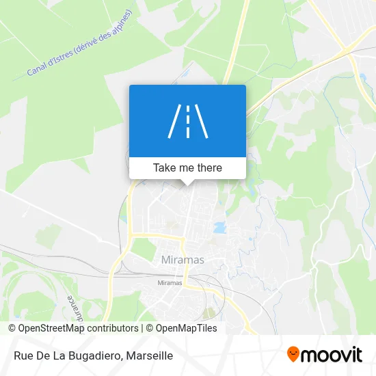 Rue De La Bugadiero map