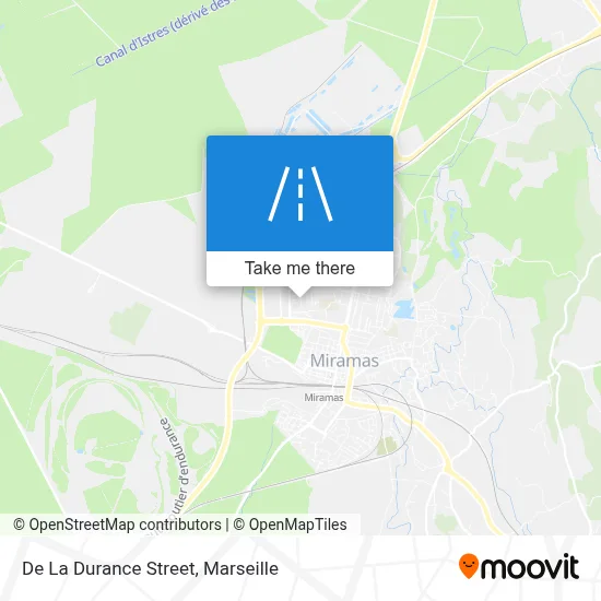 Rue De La Durance map