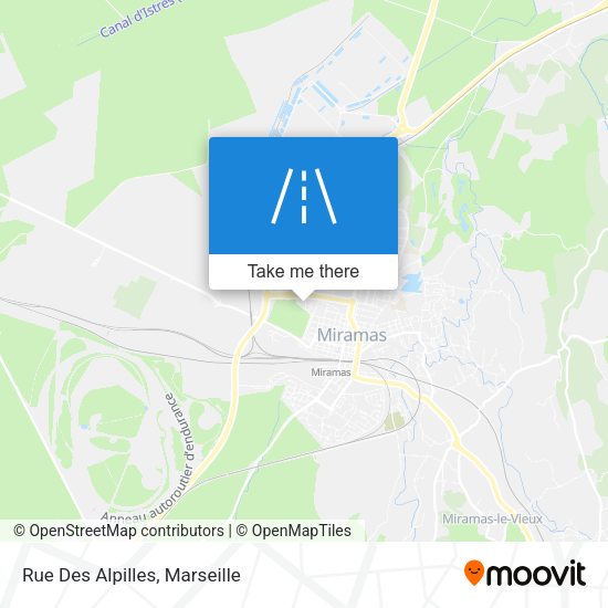 Rue Des Alpilles map