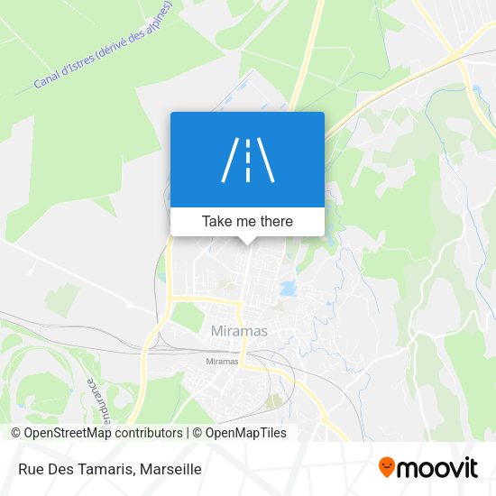 Rue Des Tamaris map
