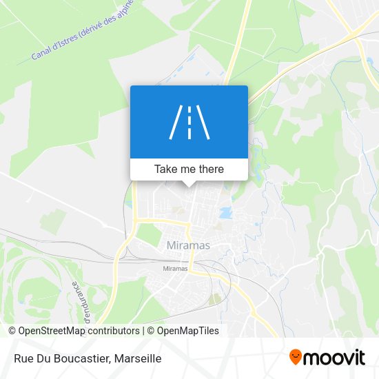 Rue Du Boucastier map