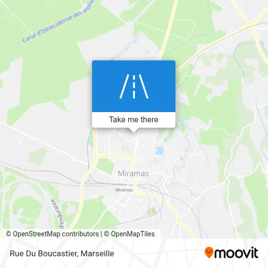 Rue Du Boucastier map