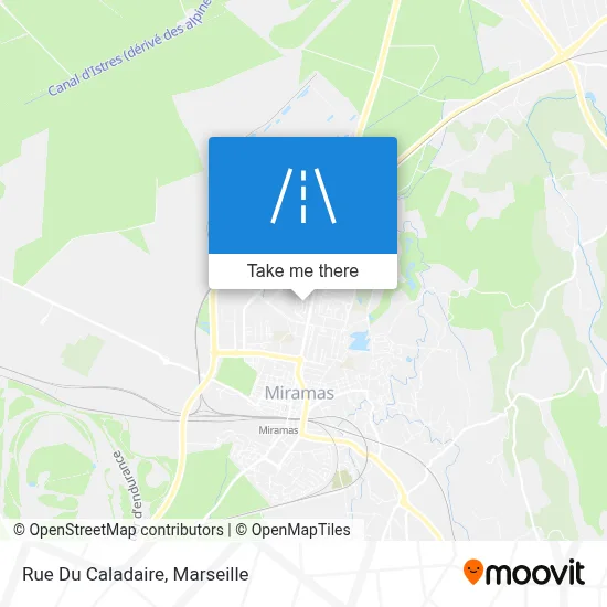 Rue Du Caladaire map