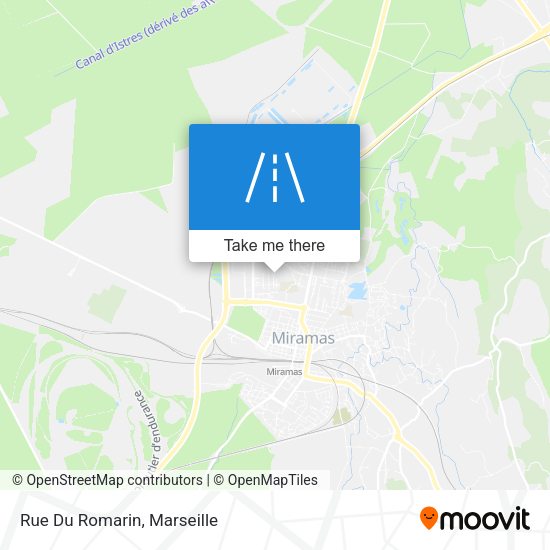 Rue Du Romarin map