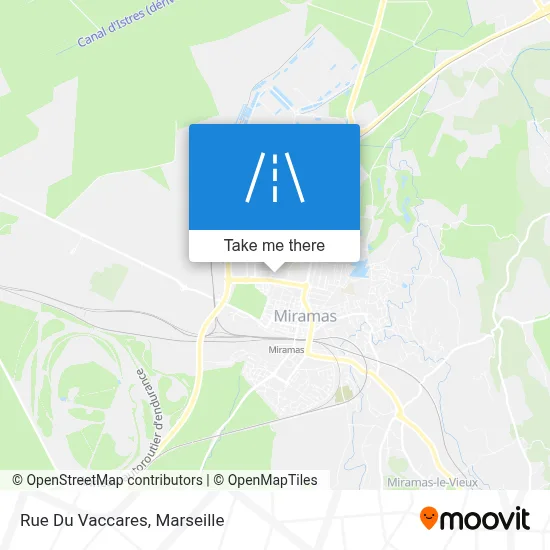 Rue Du Vaccares map