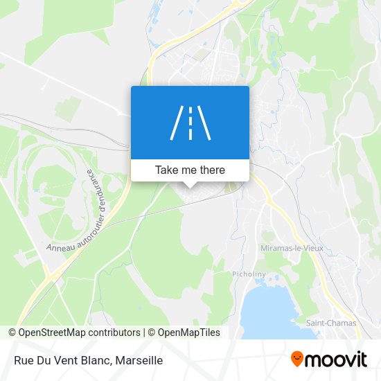 Rue Du Vent Blanc map