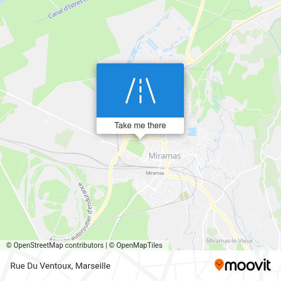 Rue Du Ventoux map