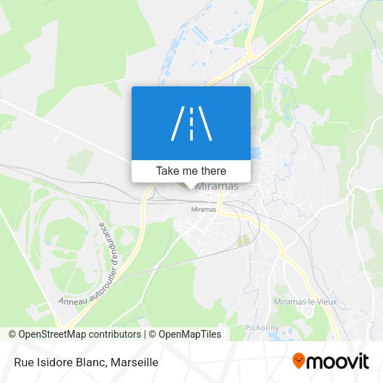 Rue Isidore Blanc map
