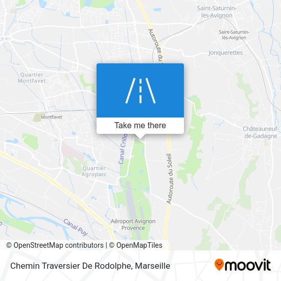 Chemin Traversier De Rodolphe map
