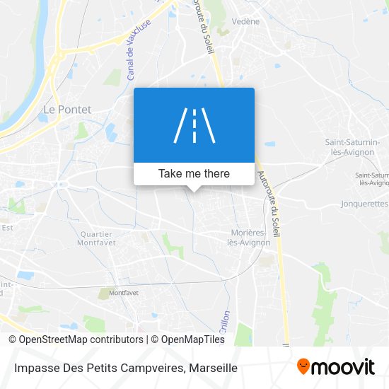 Impasse Des Petits Campveires map