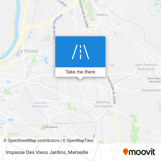 Impasse Des Vieux Jardins map