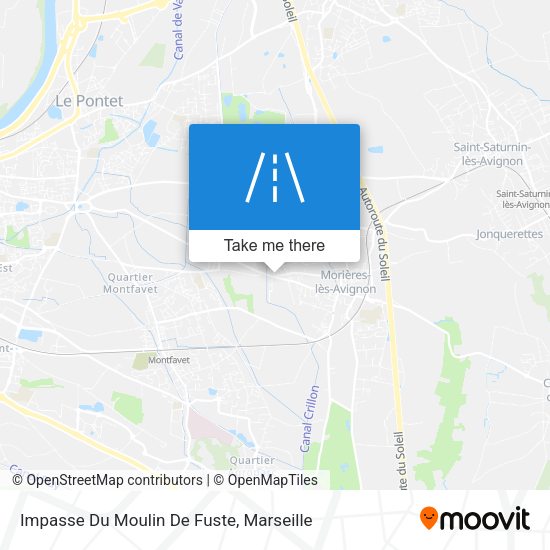 Impasse Du Moulin De Fuste map