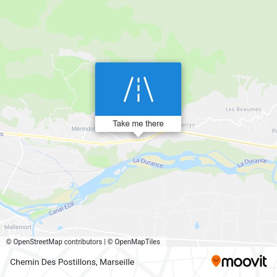 Chemin Des Postillons map