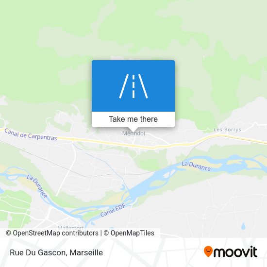Rue Du Gascon map