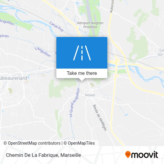 Chemin De La Fabrique map
