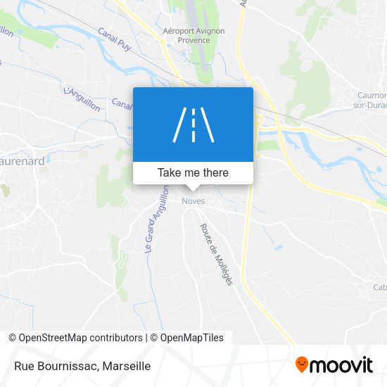 Rue Bournissac map