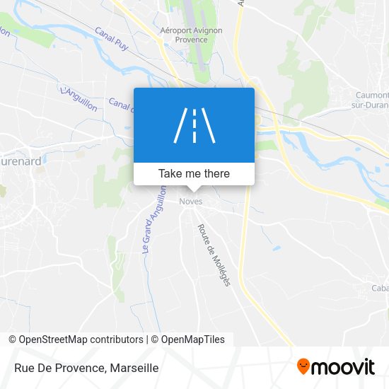 Rue De Provence map